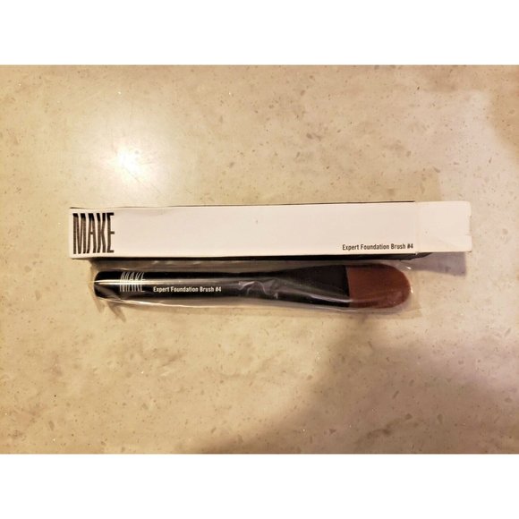 Make Beauty Cosmetics Expert Foundation Brush No. 4 New Imperfect Box - Picture 2 of 3